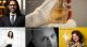 Collage of six professional headshots with names (Mr. S. Mannambeth, Ms. Hélène Prévot, Mr. Paul Emilien Mathieu, Ms. Nathalie Fiesthauser) surrounding a central image of an ornate perfume bottle held in a cream knitted sleeve on a team-page layout.