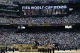 Huge stadium screen reads 'FIFA World Cup 2026 THE FINAL' with a cheering crowd above and on-field band setup below, during a match day