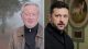 News coverage split frame on Ukraine diplomacy featuring President Zelenskyy